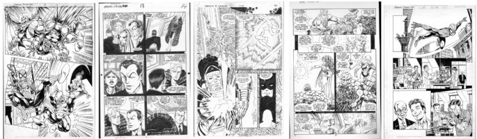 BYRNE PGS- Modern classics: Amazing Spiderman, Namor, SilverSurfer, SheHulk
